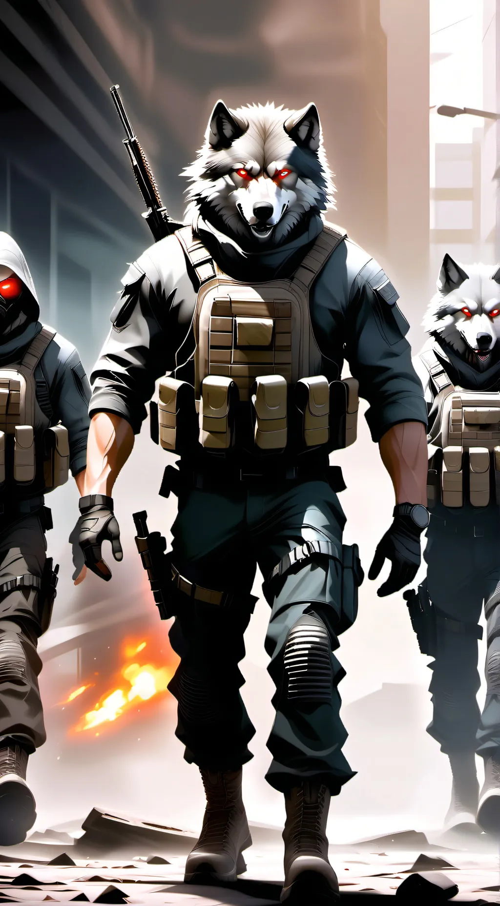 ai character: TF 141 (hybrid) background