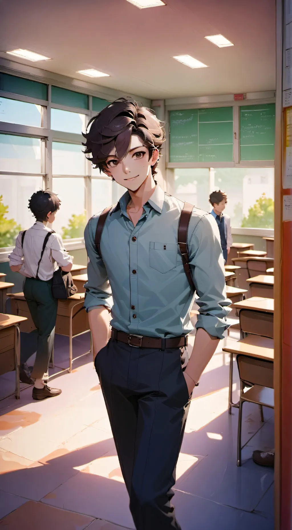 ai character: alex background