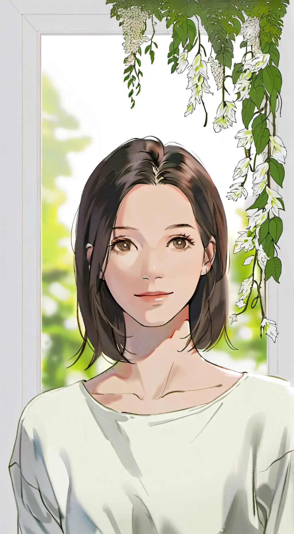 ai character: Carolina  background