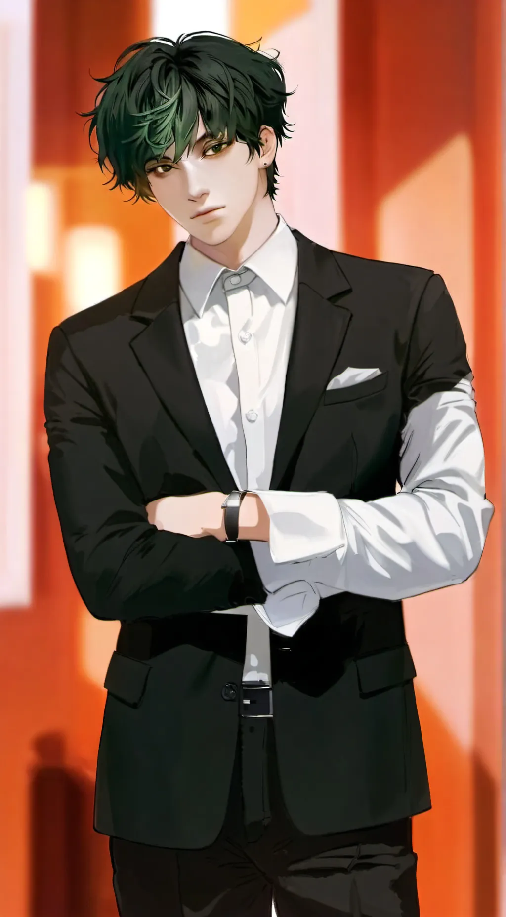 ai character: deku background