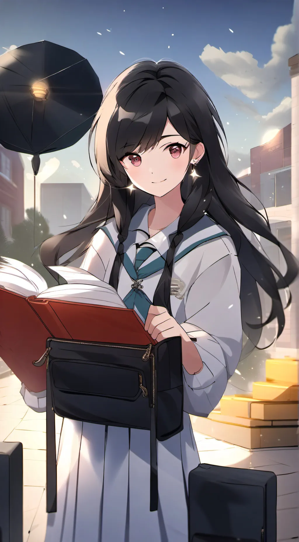 ai character: Titan academy  background