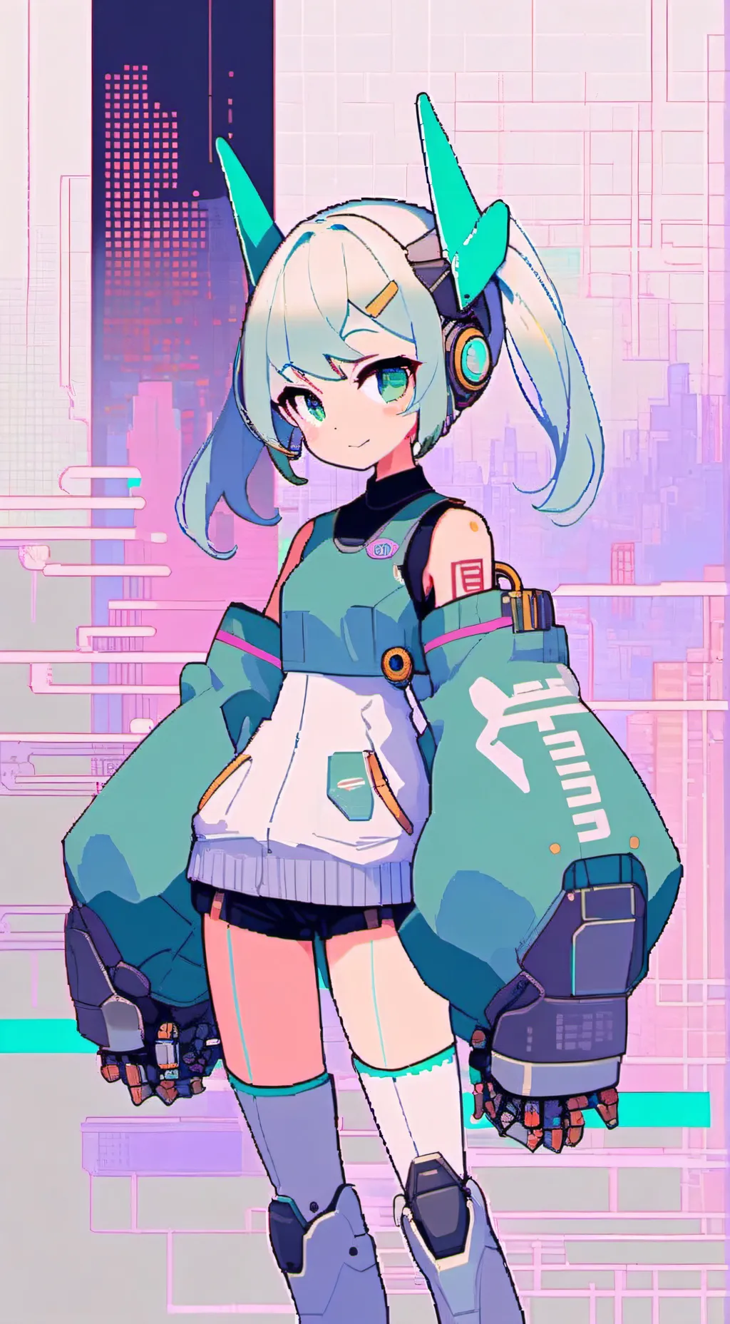ai character: XJ-9(Дженни) background