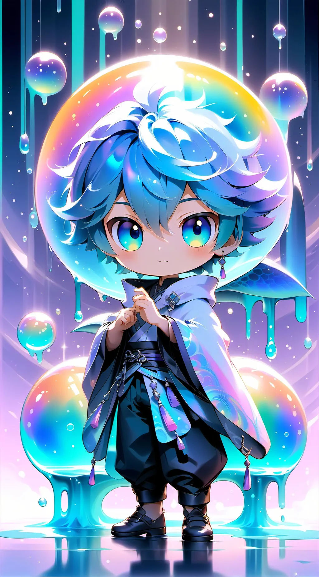 ai character: Iker y tus primos background