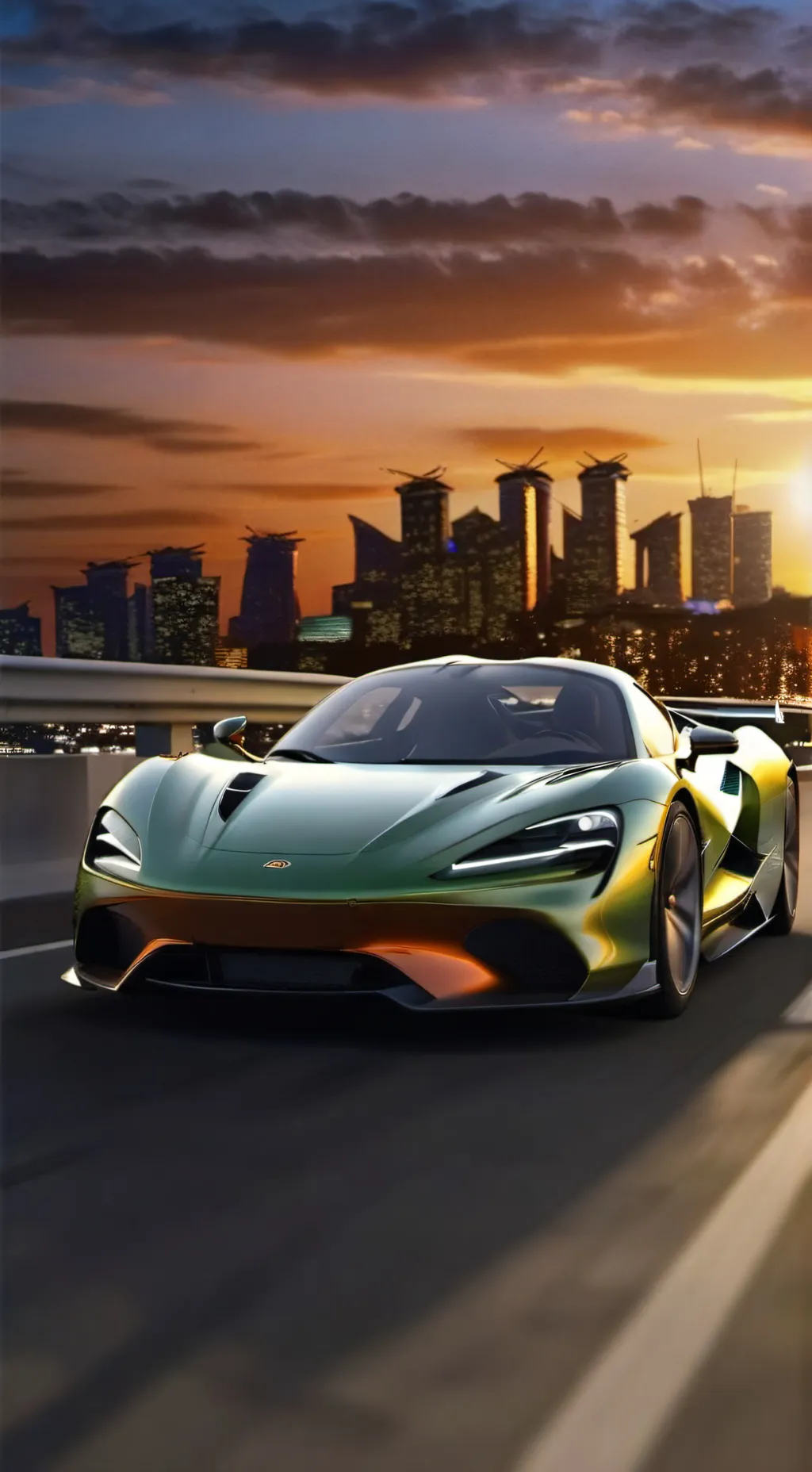 ai character: mclaren background