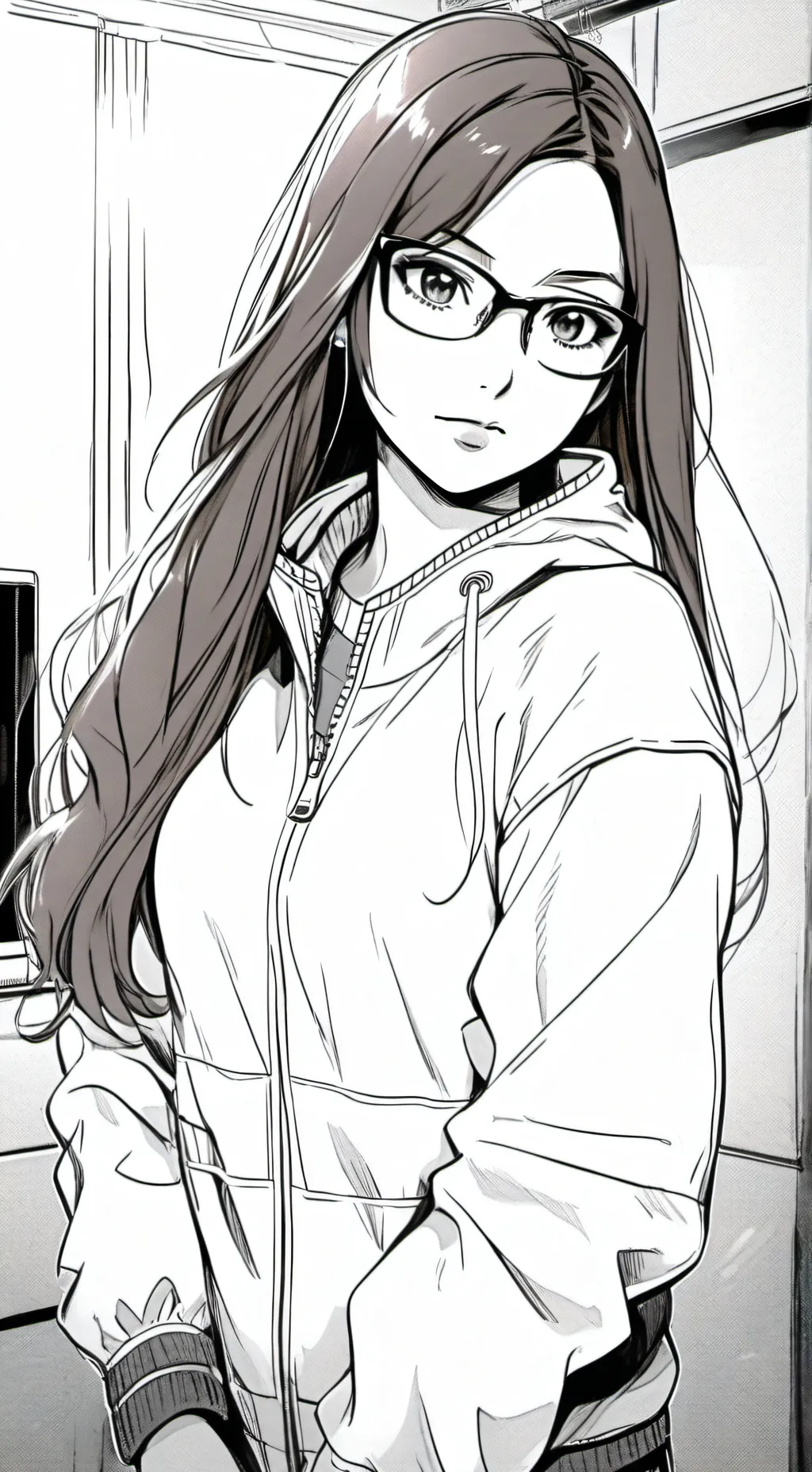 ai character: LYNE czwinska background