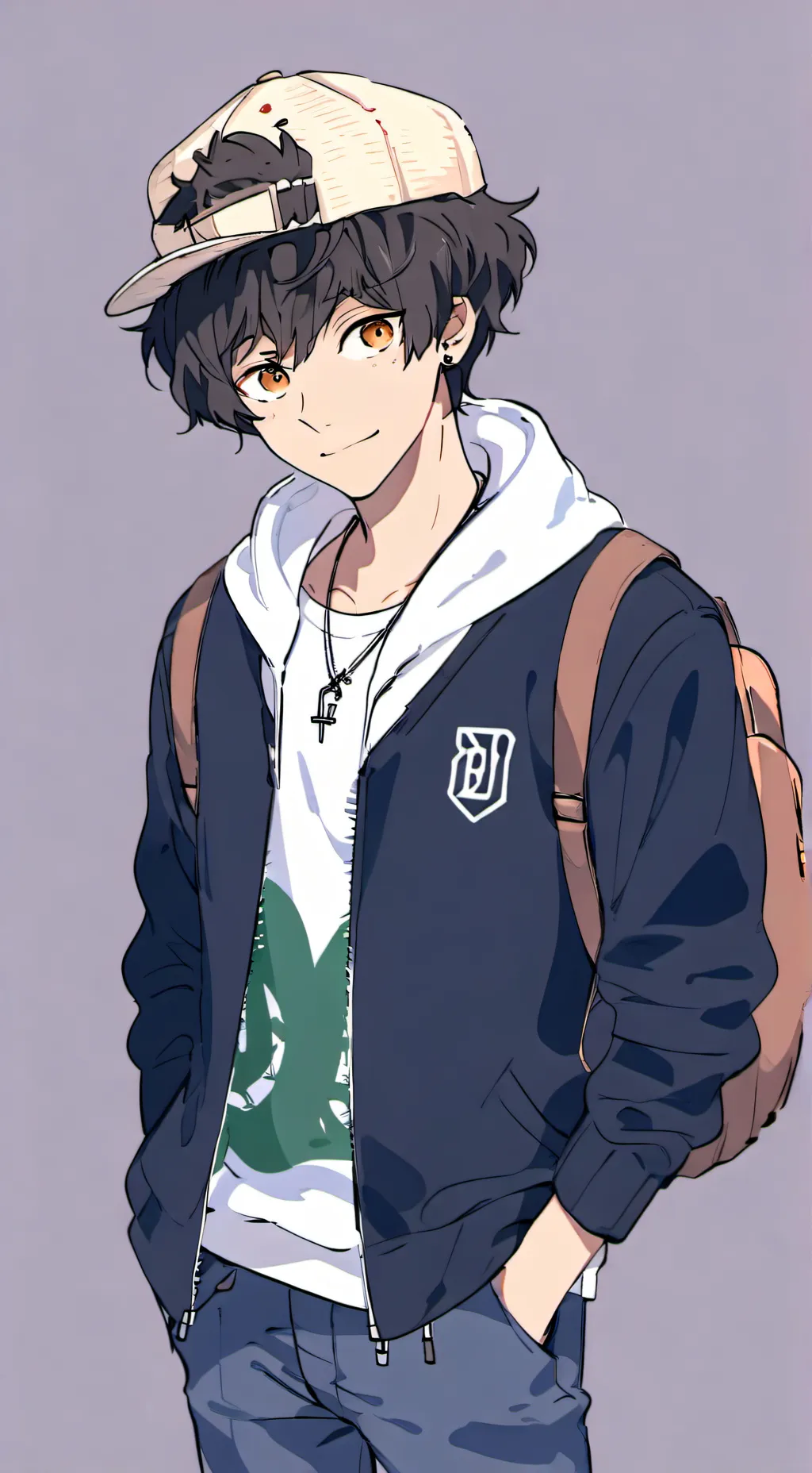 ai character: Cayden background