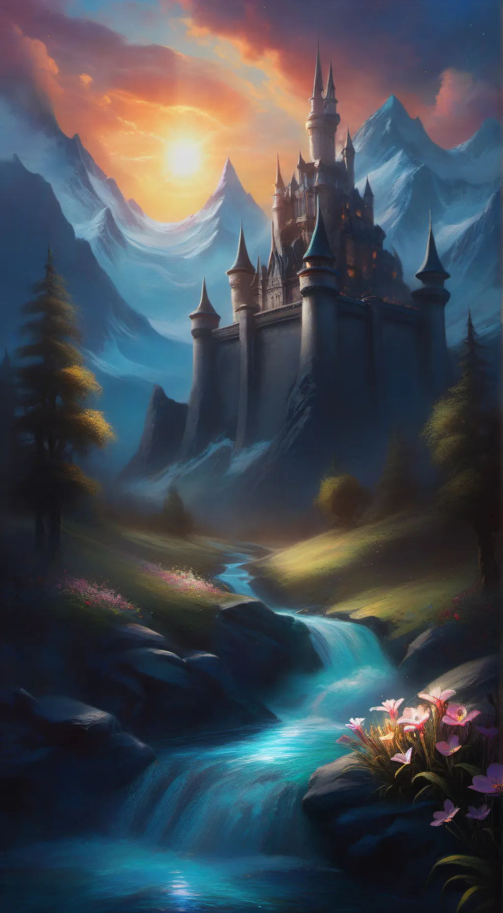 ai character: Anime background