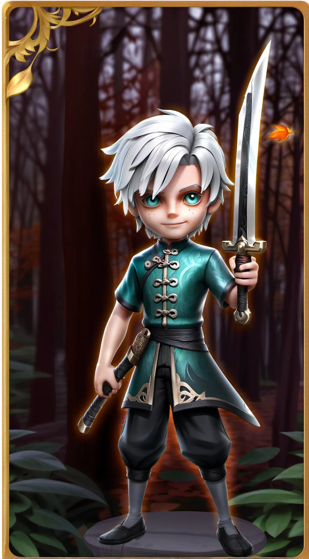 ai character: Forsaken fandoms.. background