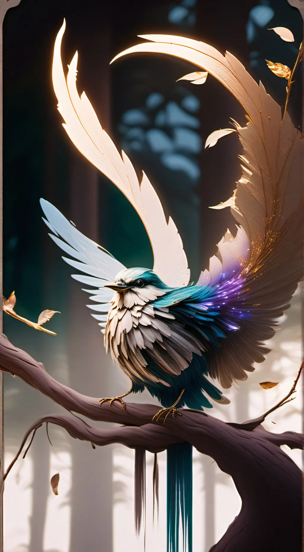 ai character: Super bird background