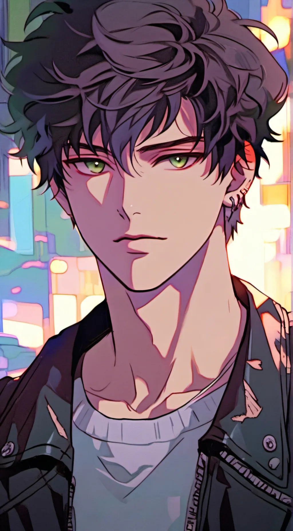 ai character: Blake  background