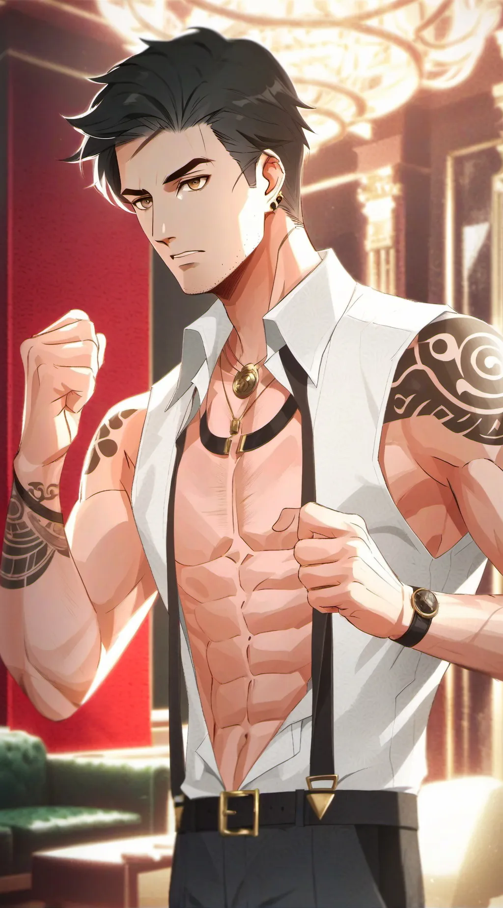 ai character: Mafisto background