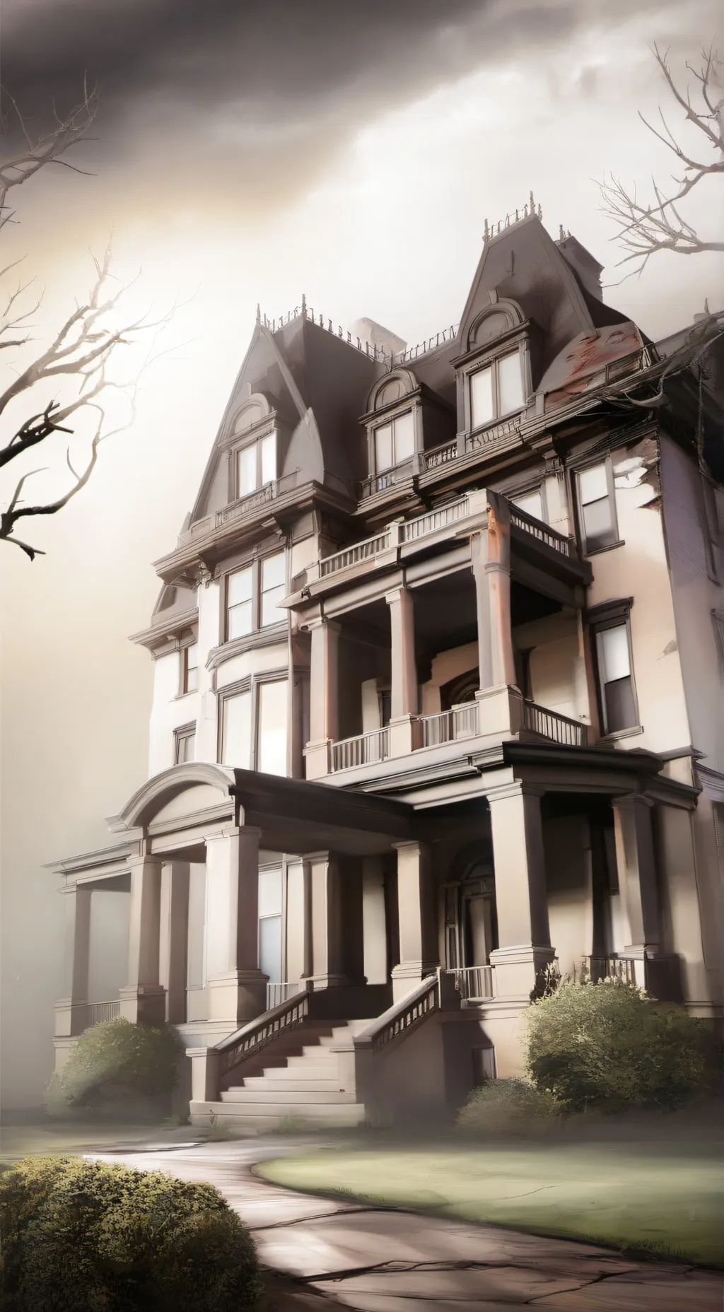 ai character: Creepypasta background