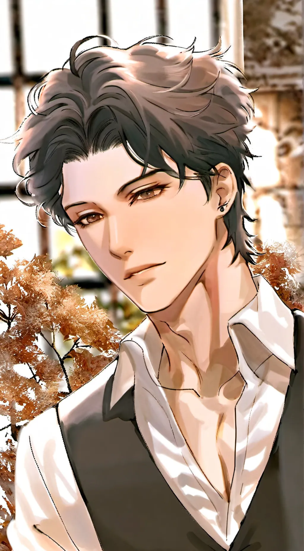 ai character: Leo background