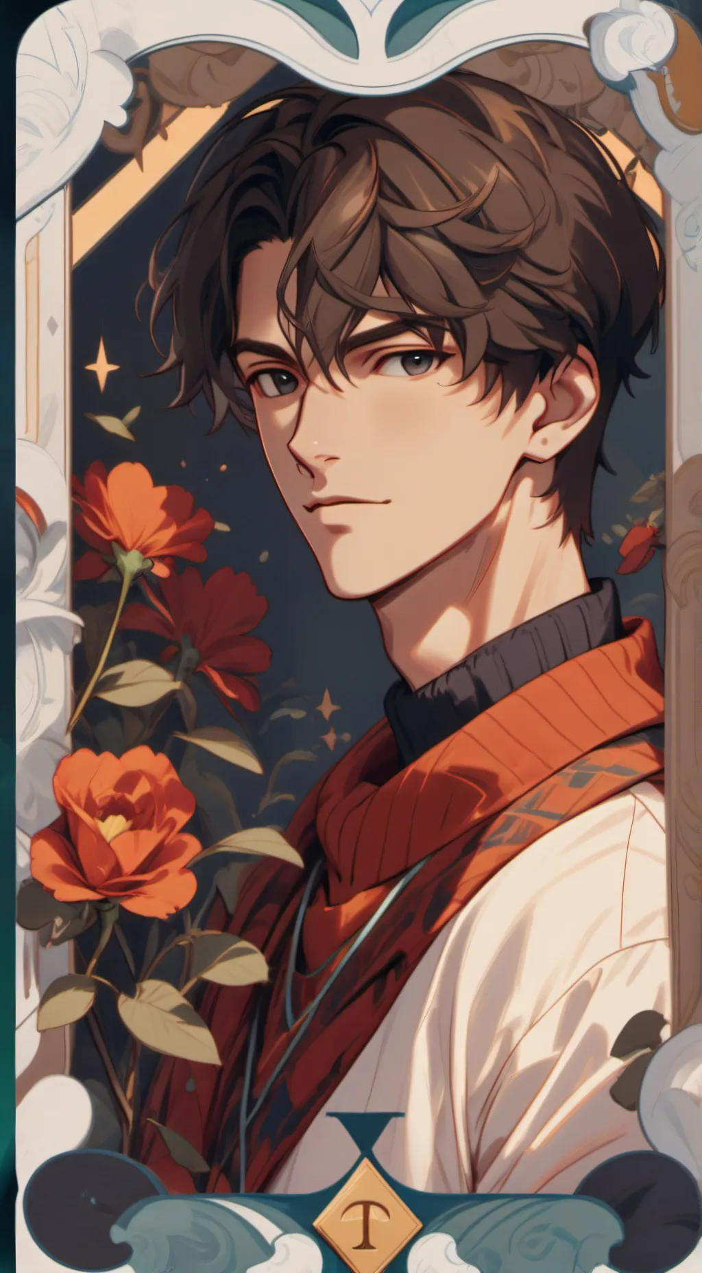 ai character: Кирилл  background