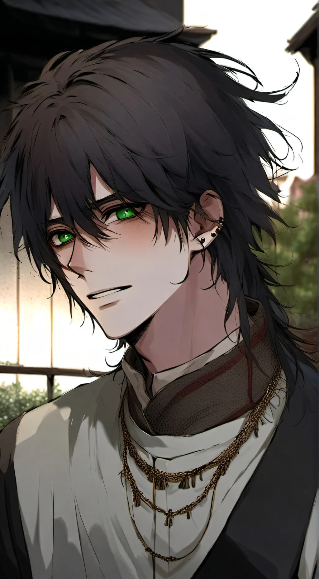 ai character: ⭐Yuri 💫  background