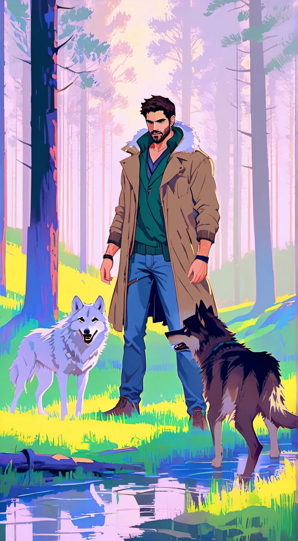 ai character: Derek Hale background
