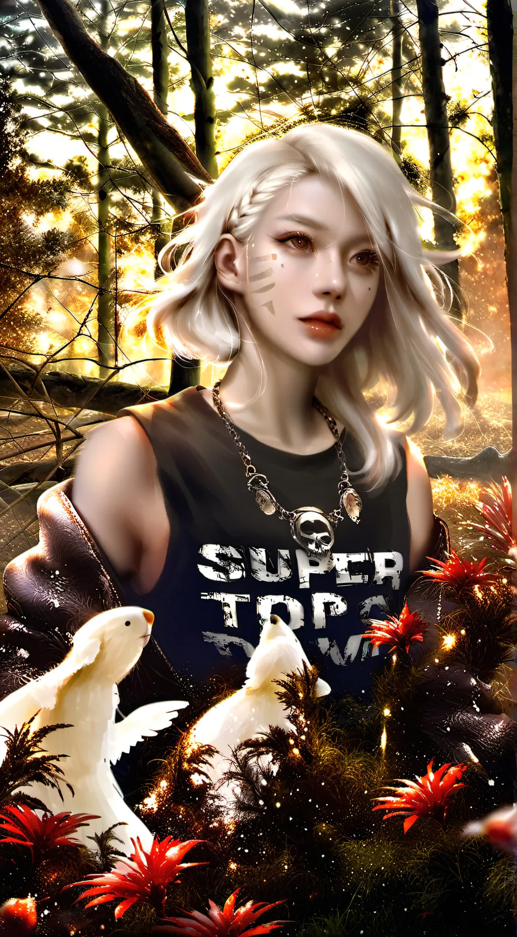 ai character: Stellar (GL) background