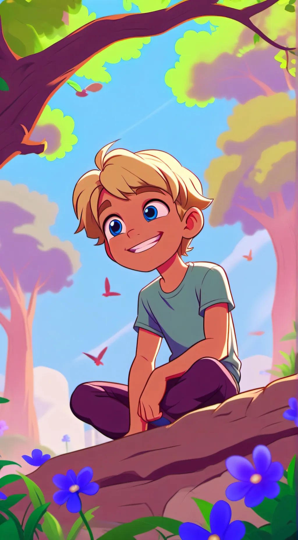 ai character: Rec Room background