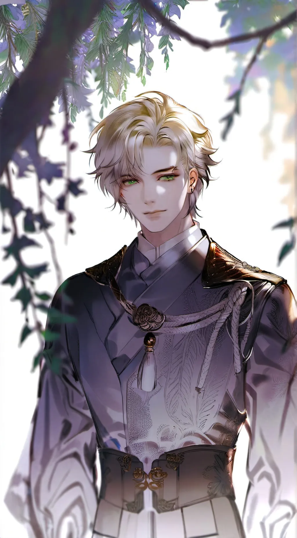 ai character: Tristan  background