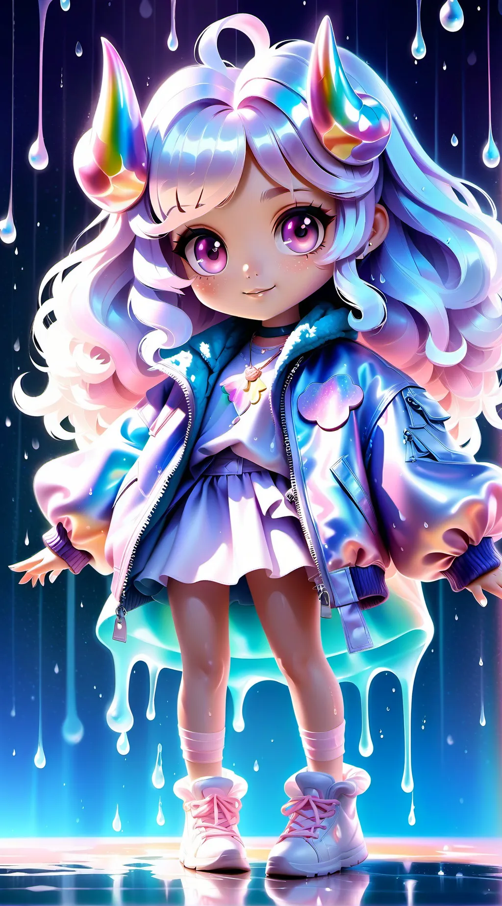 ai character: 3D background