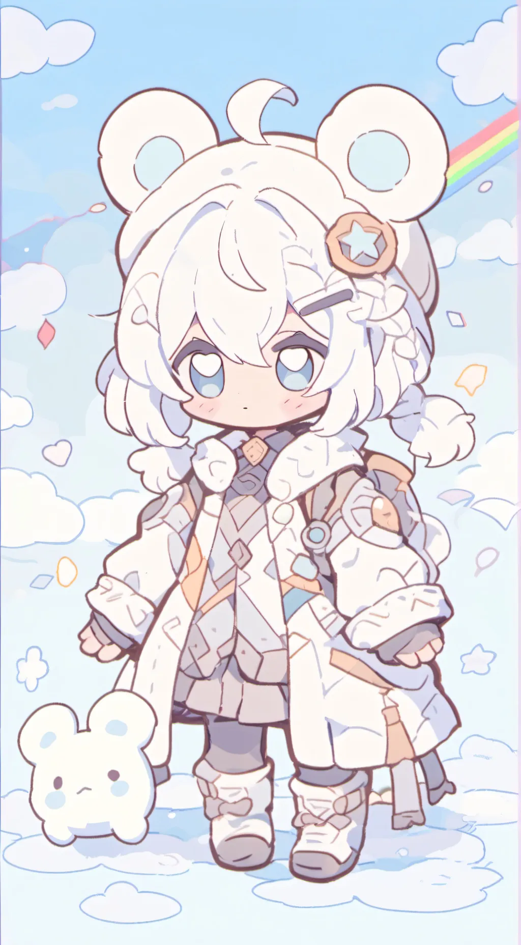 ai character: distractor background