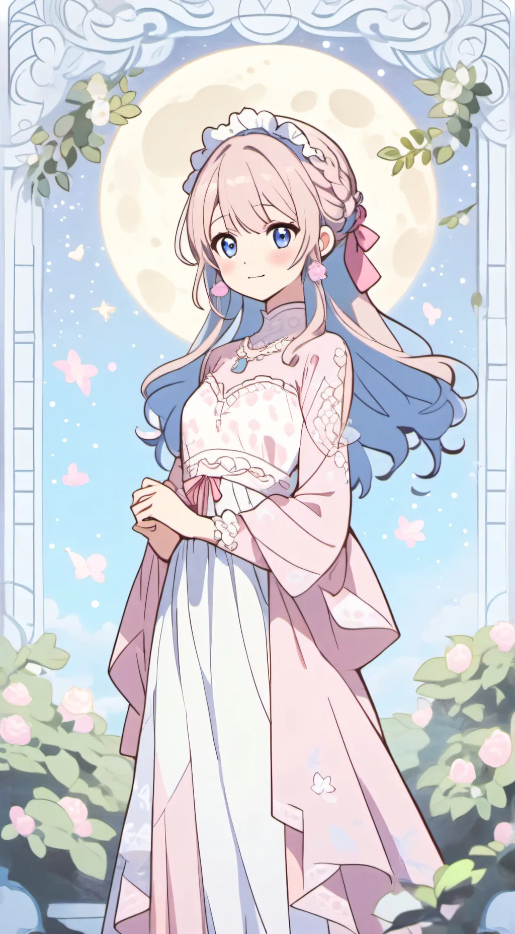 ai character: lyra background