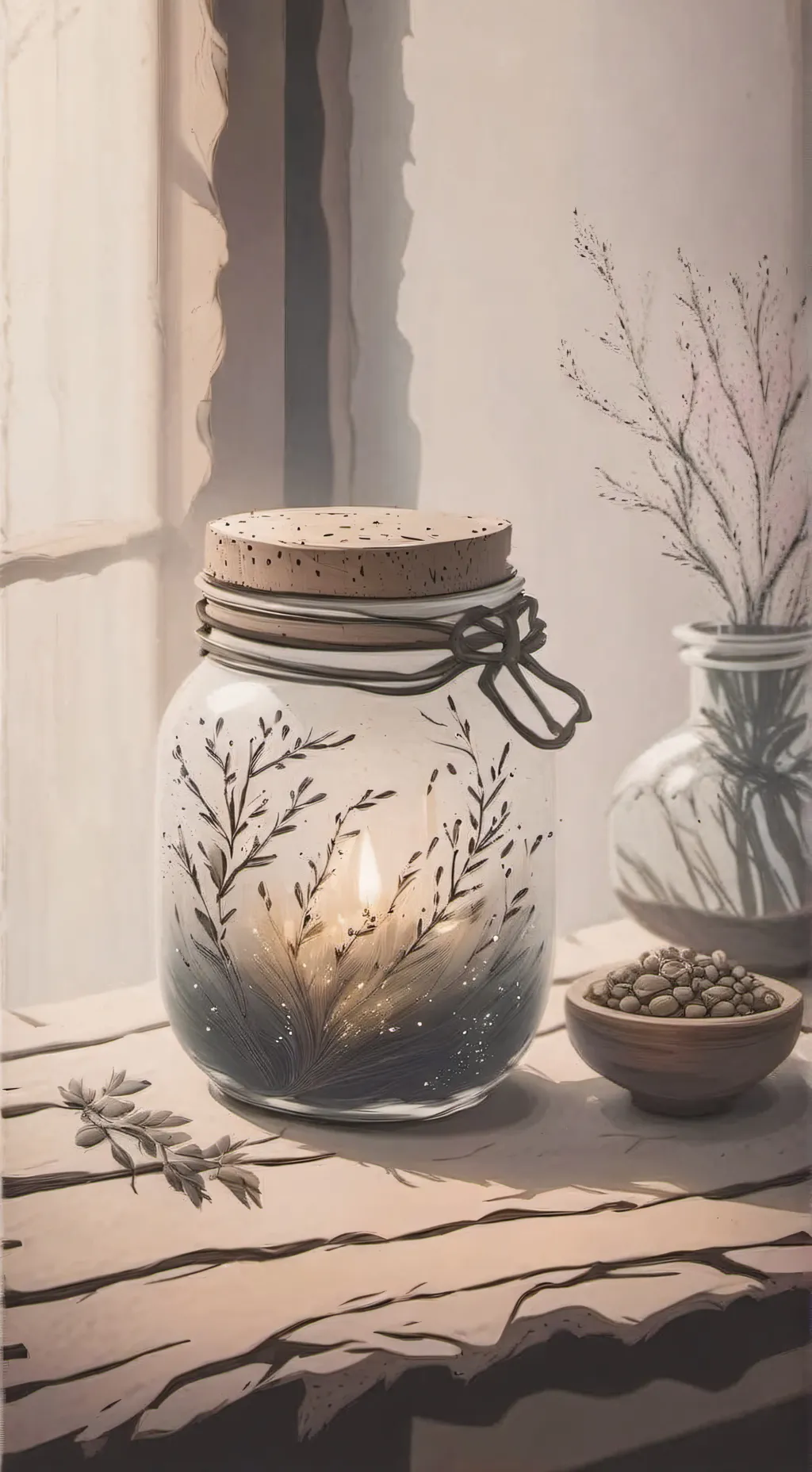 ai character: dw love virus  background