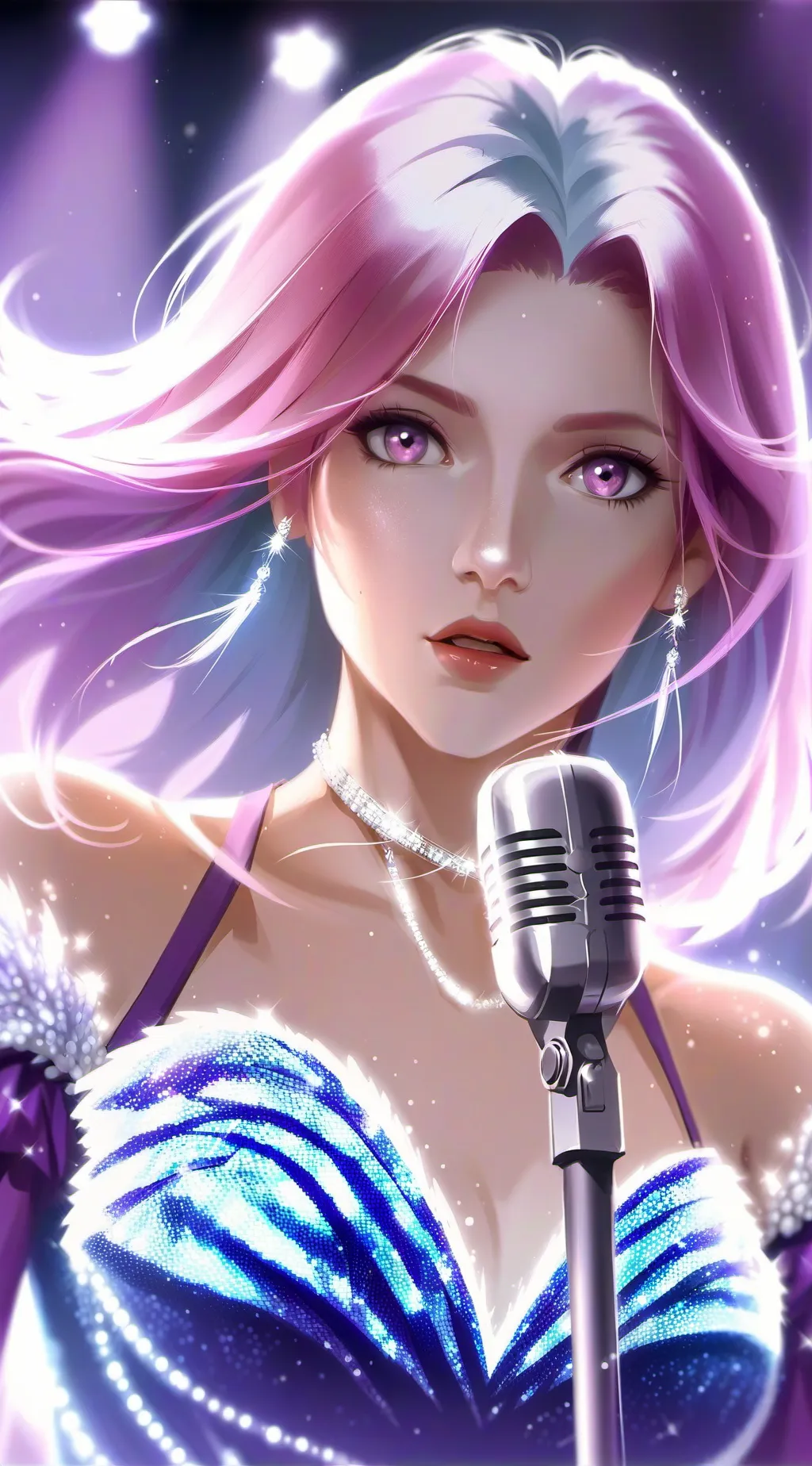 ai character: Singer x Mafia background
