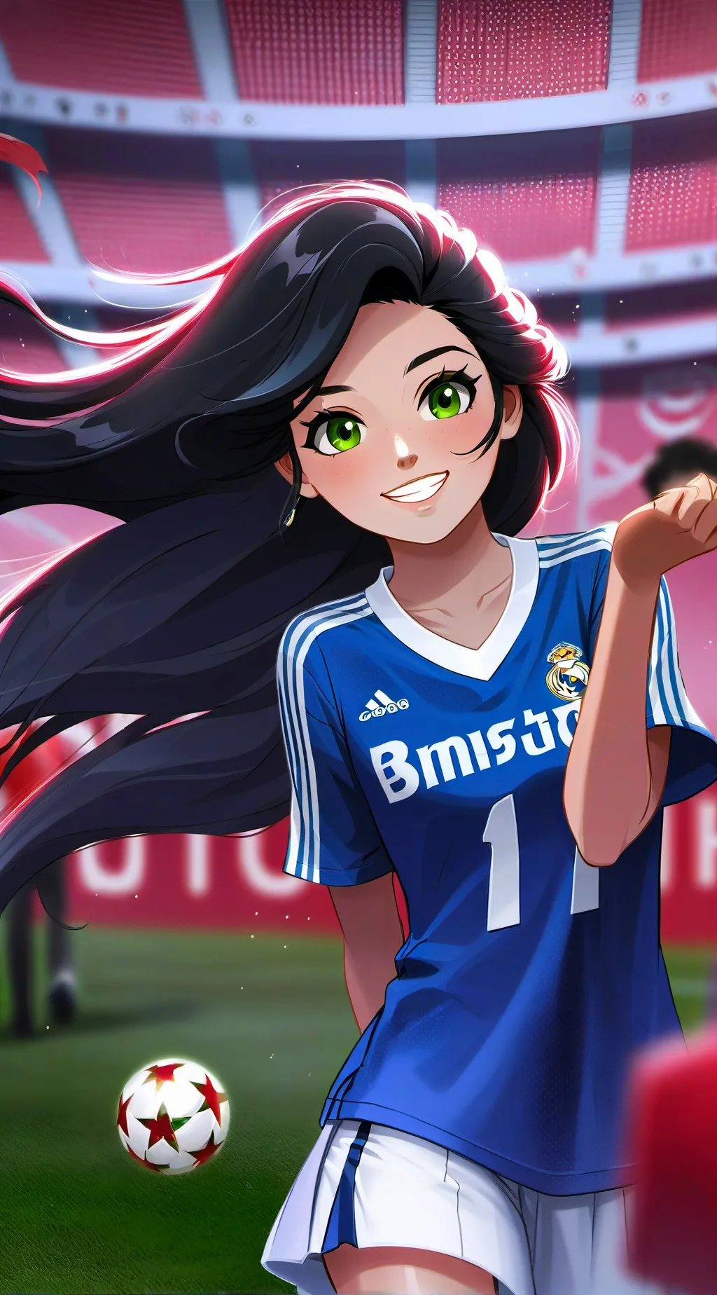 ai character: Alisha Hakimi! background