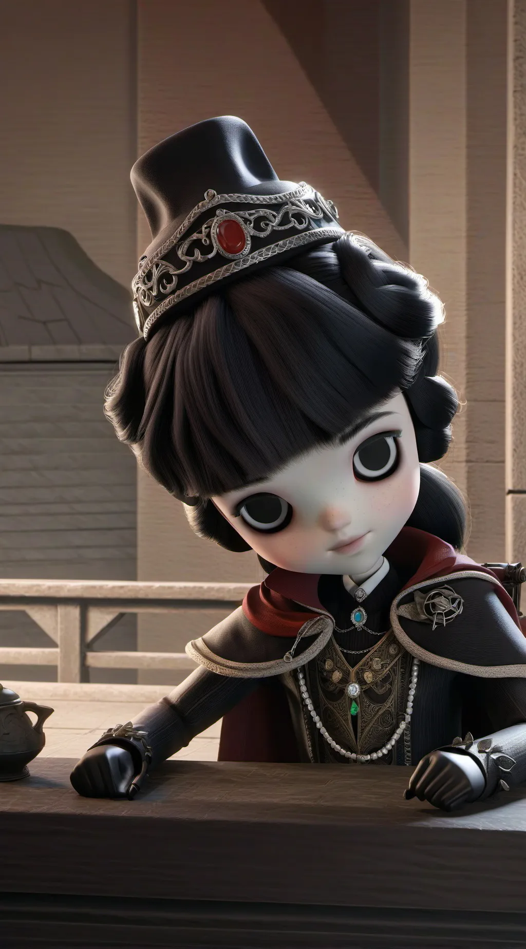 ai character: dollys game! background