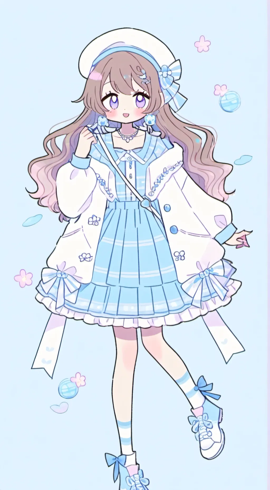 ai character: Tiffany123manga9 background