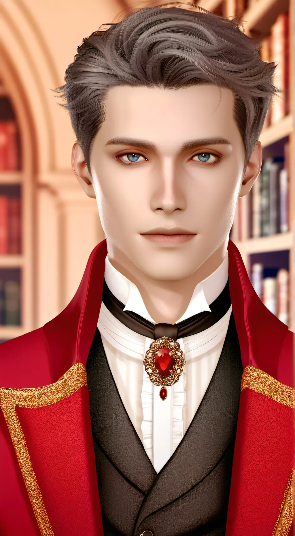 ai character: Vampire Prince ￼ background