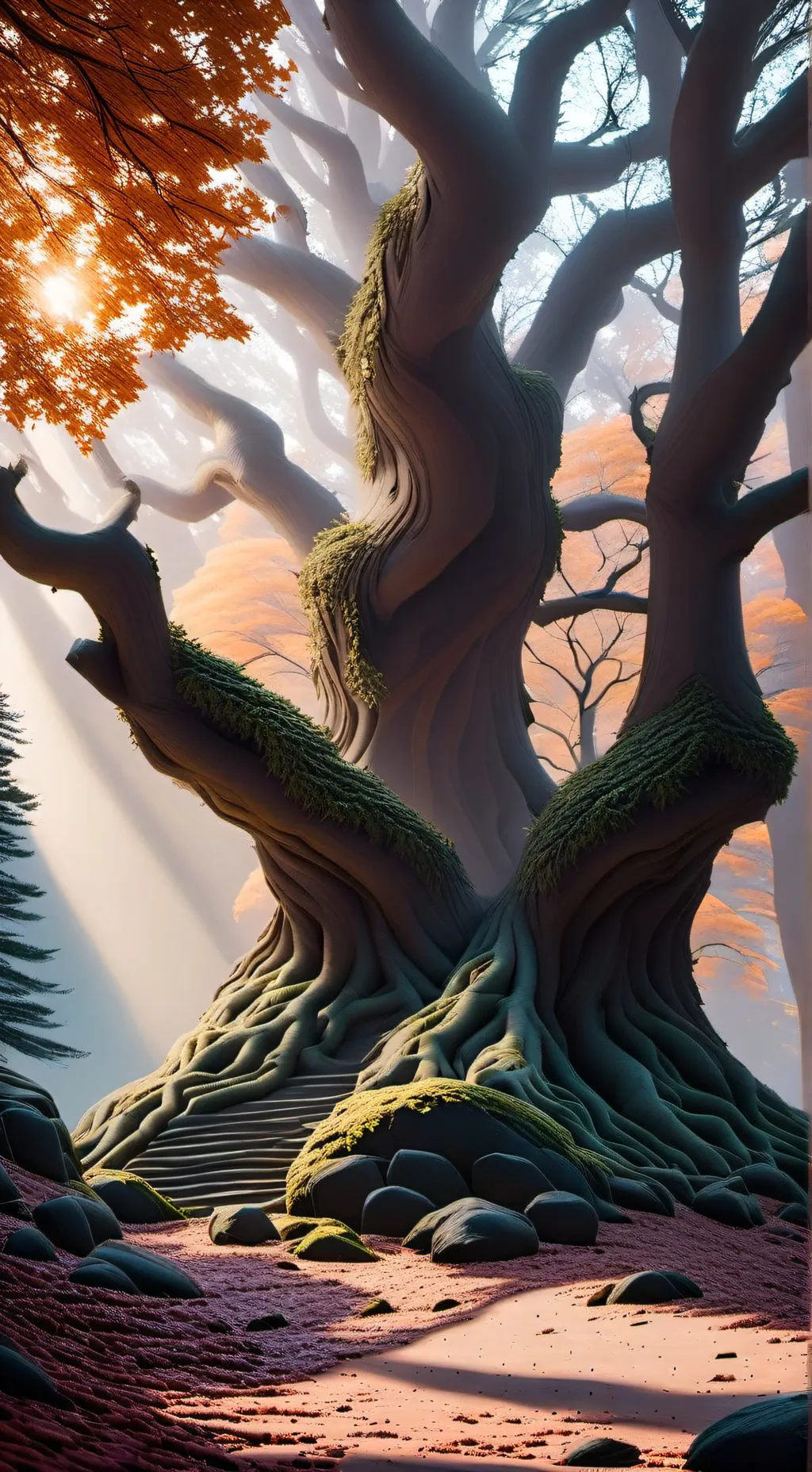 ai character: WooIy background