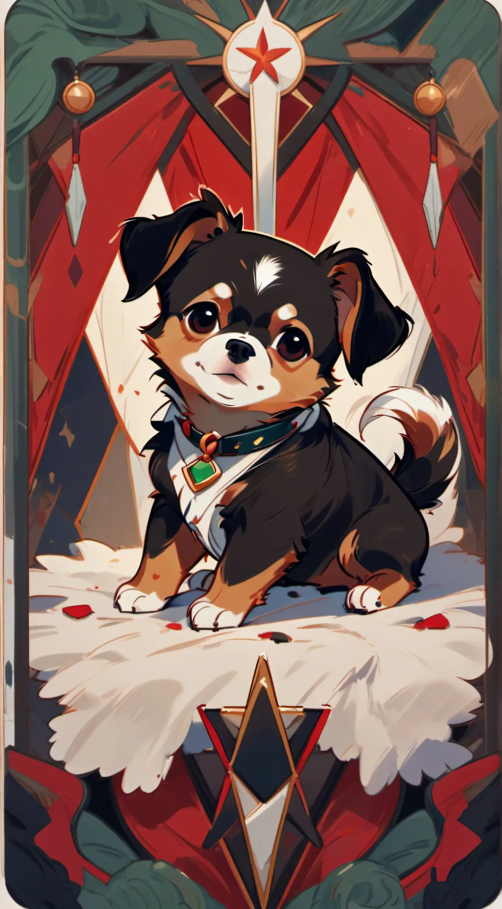 ai character: VBE background