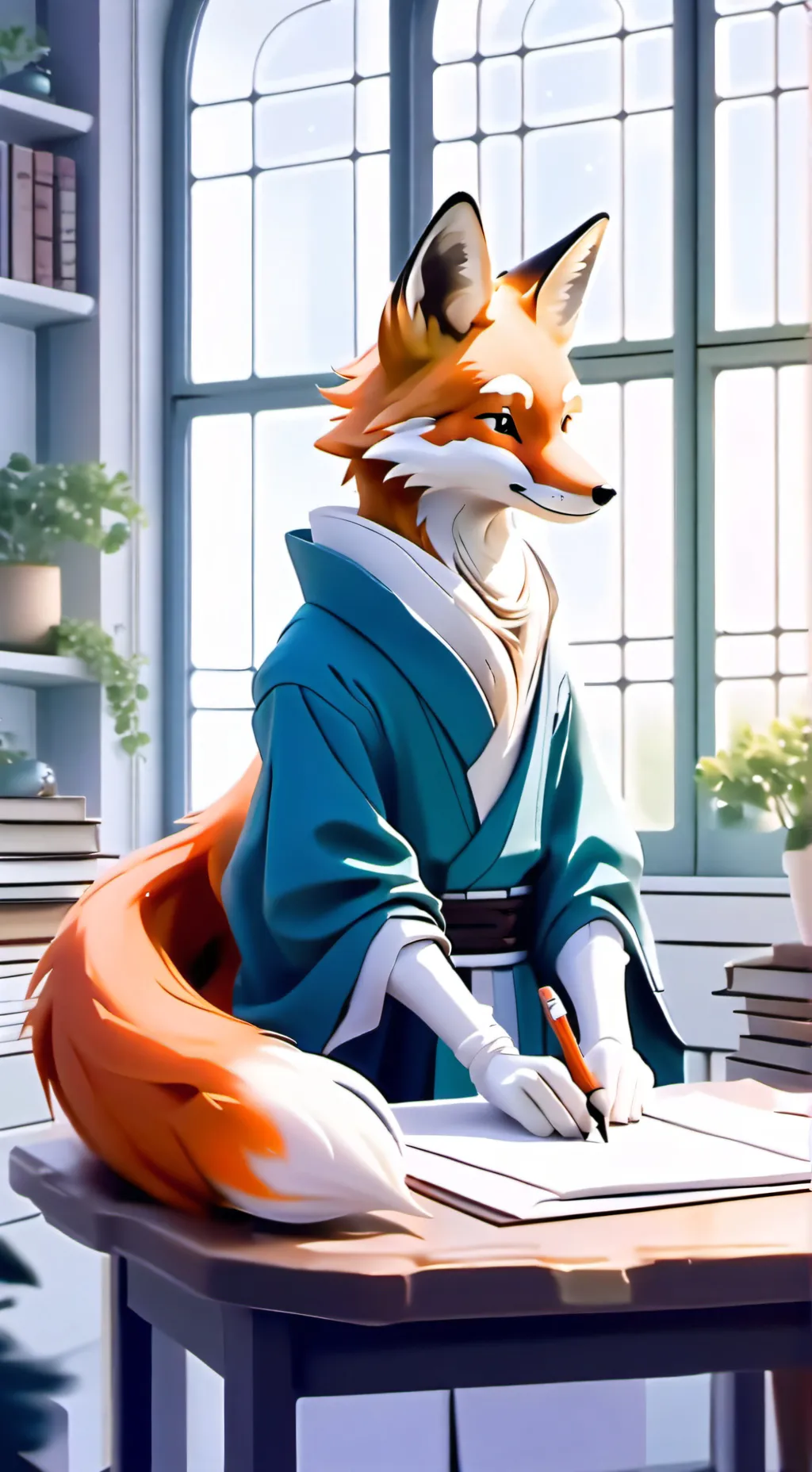 ai character: coconut  background