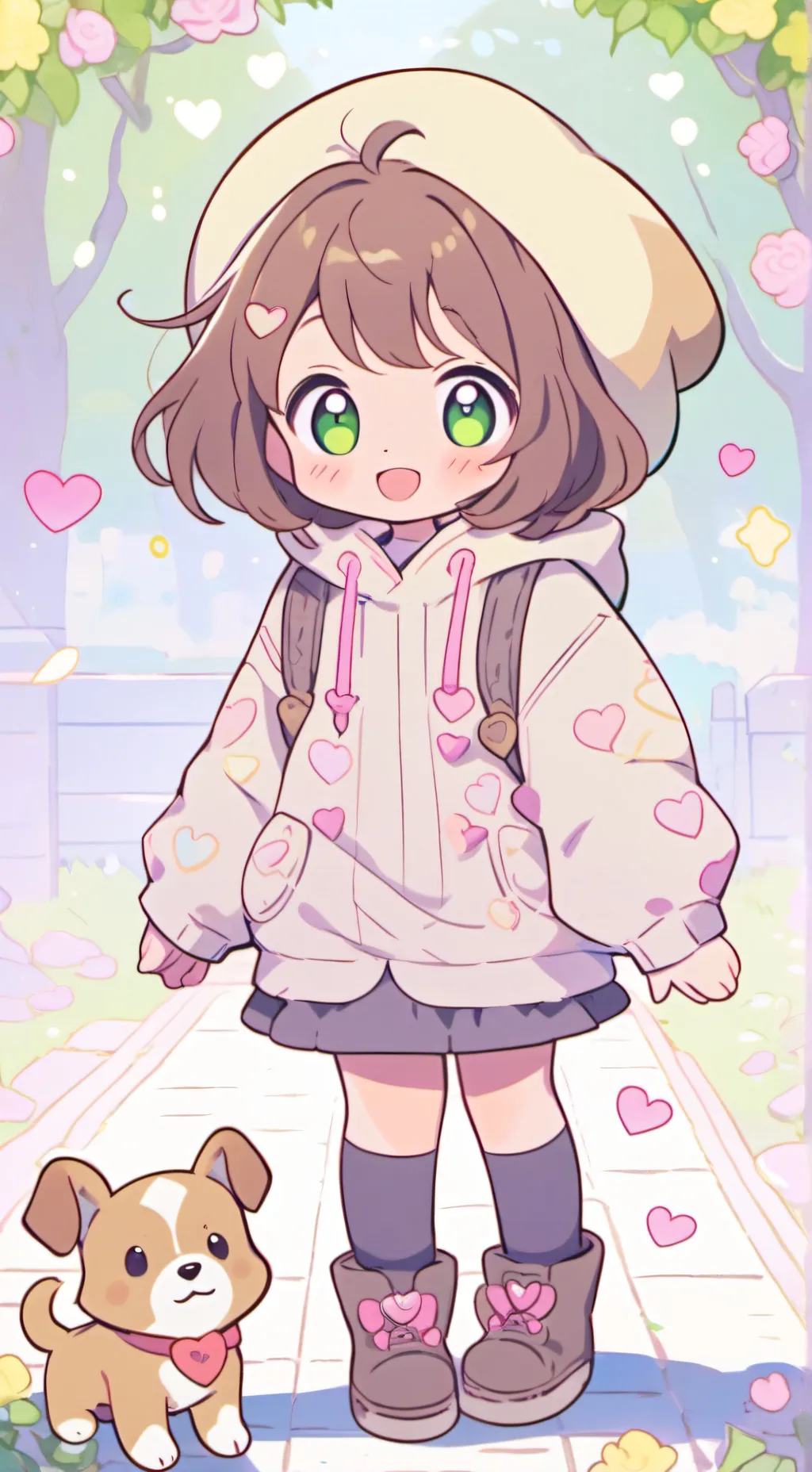 ai character: lexydog background