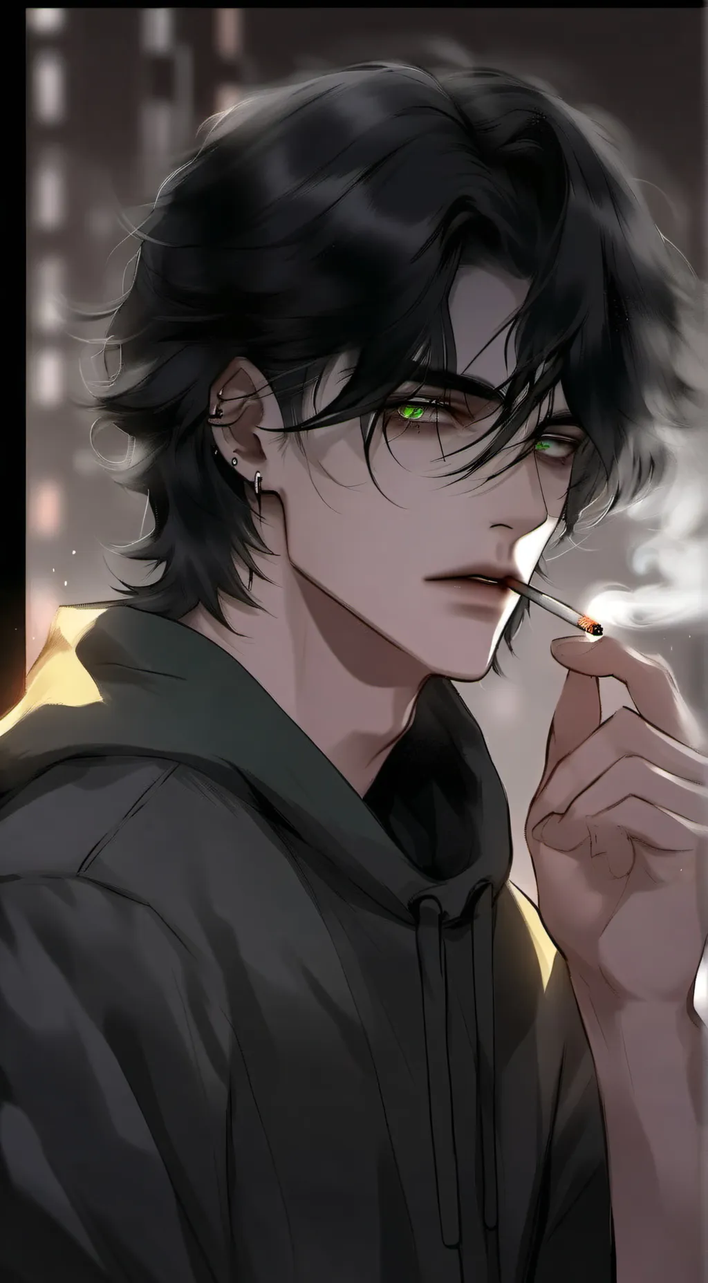 ai character: Leo background