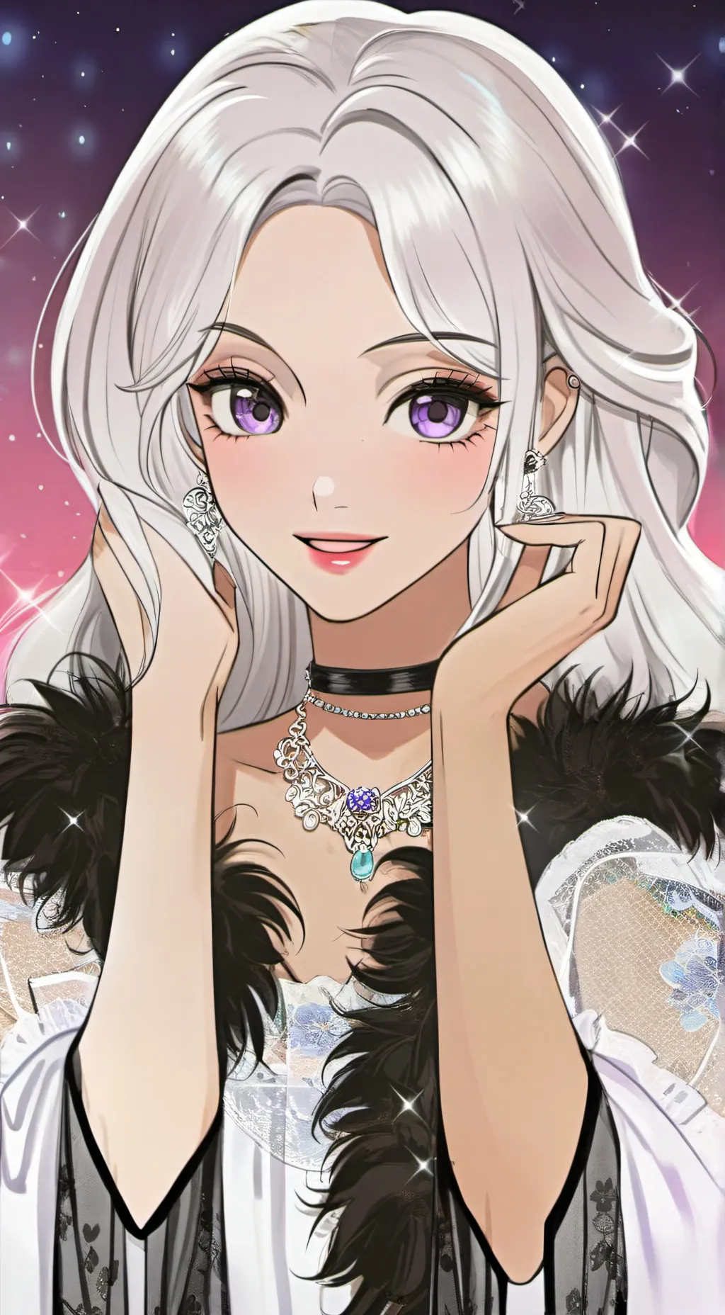 ai character: Holly 🌸 background