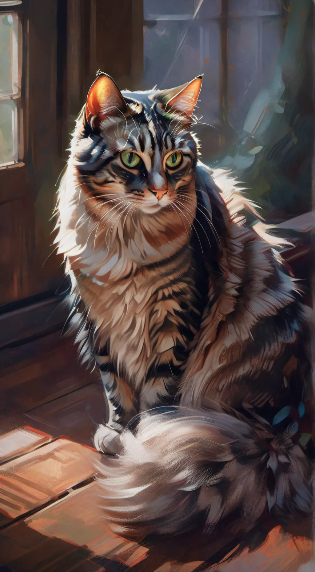 ai character: FernStar background