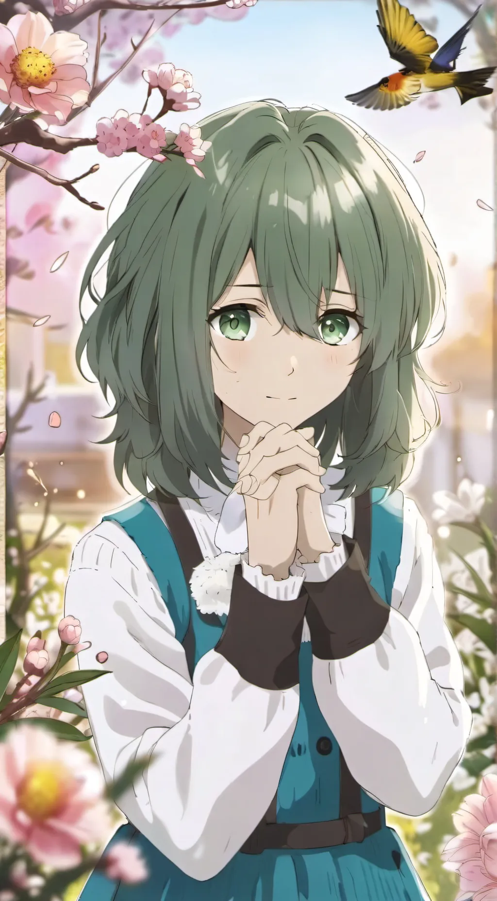 ai character: Redo background