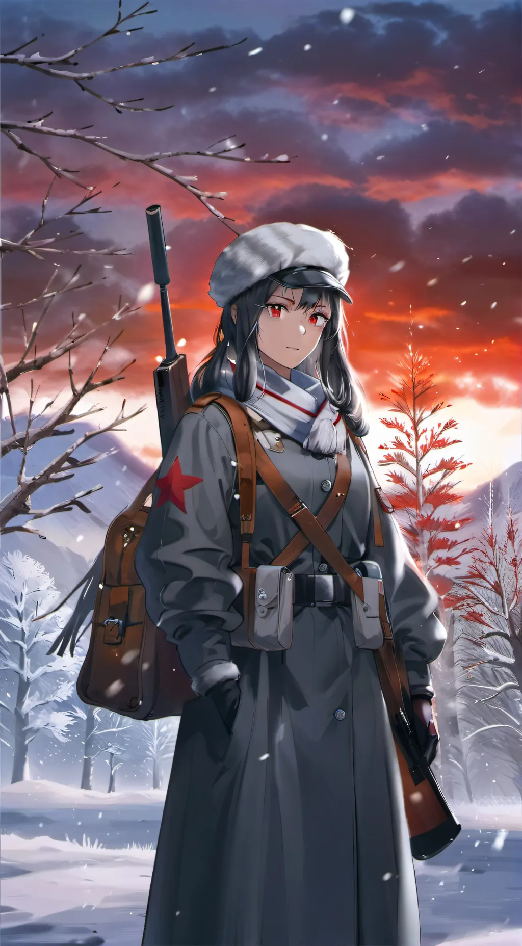 ai character:  Розали 🌹 background