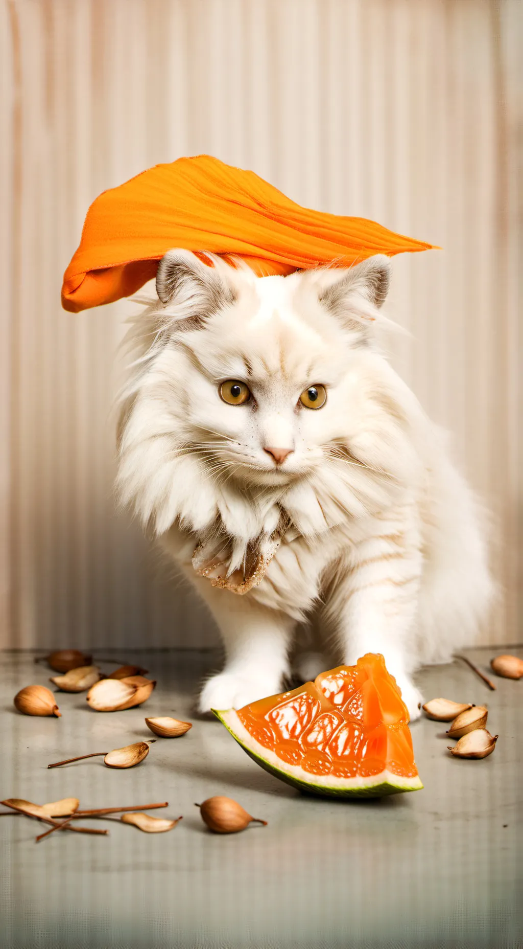 ai character: Kitty  background