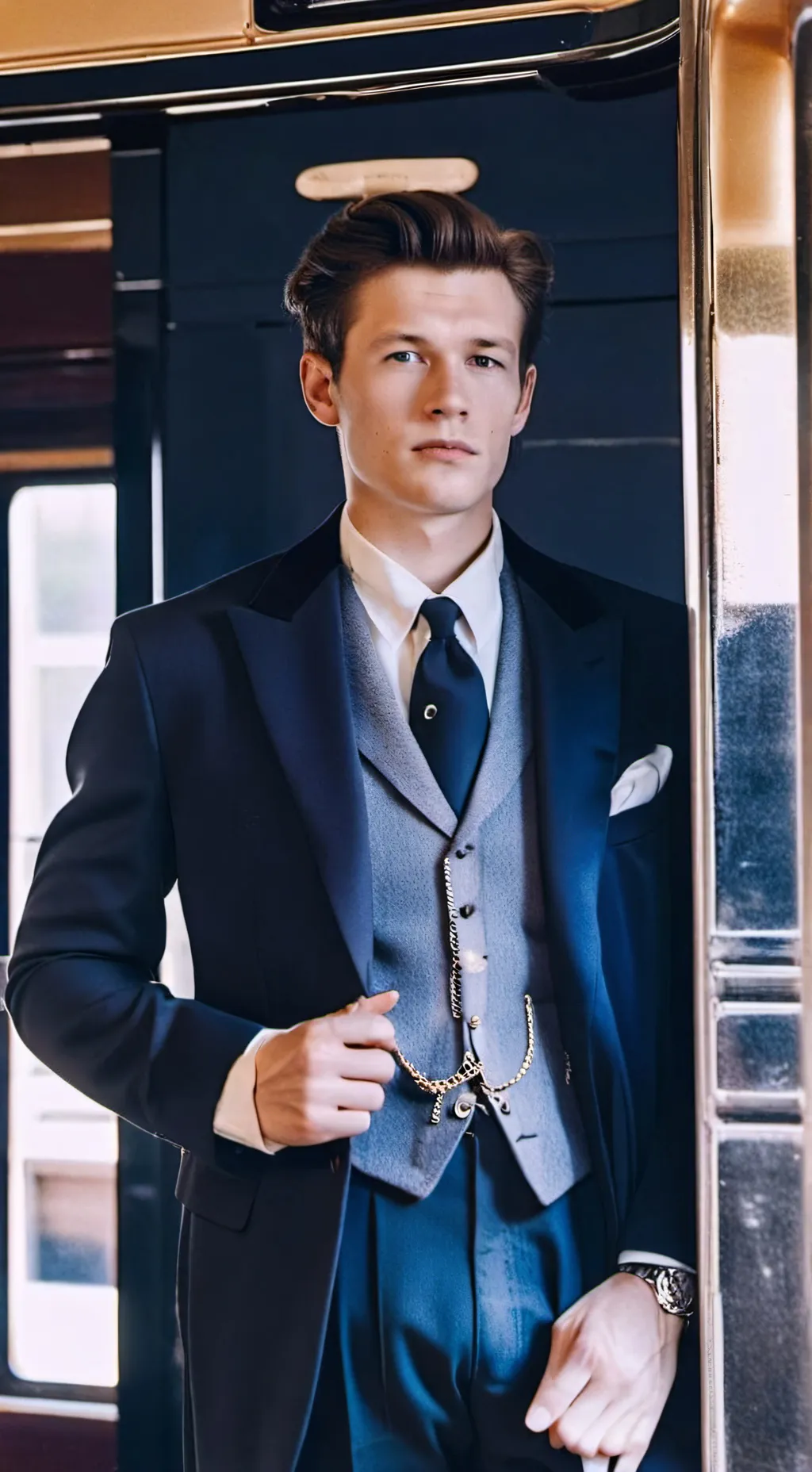 ai character: Theseus Scammander background