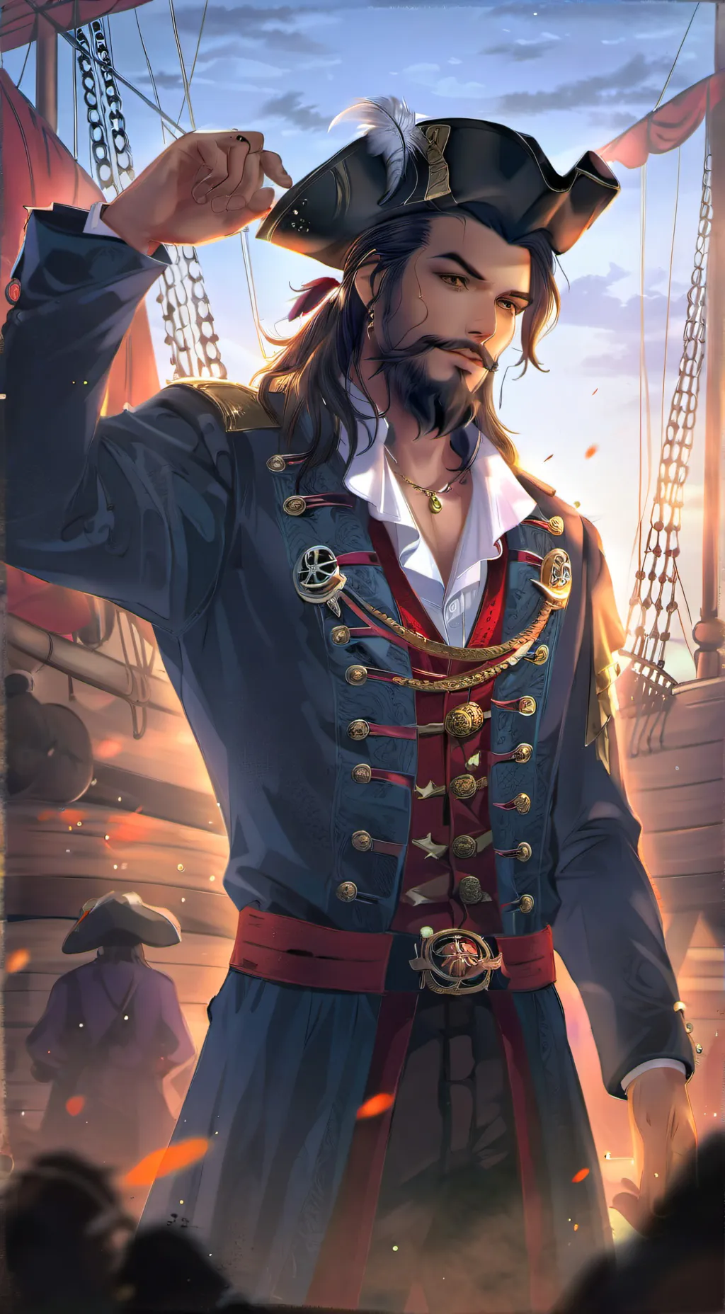 ai character: Capitão Rodrigo background