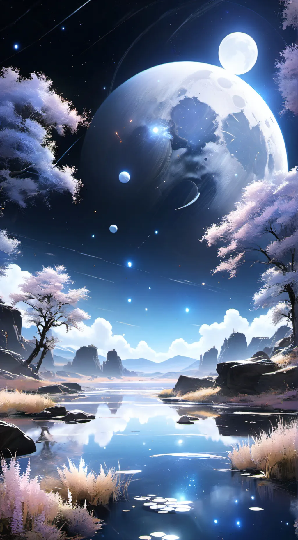 ai character: ghost band background