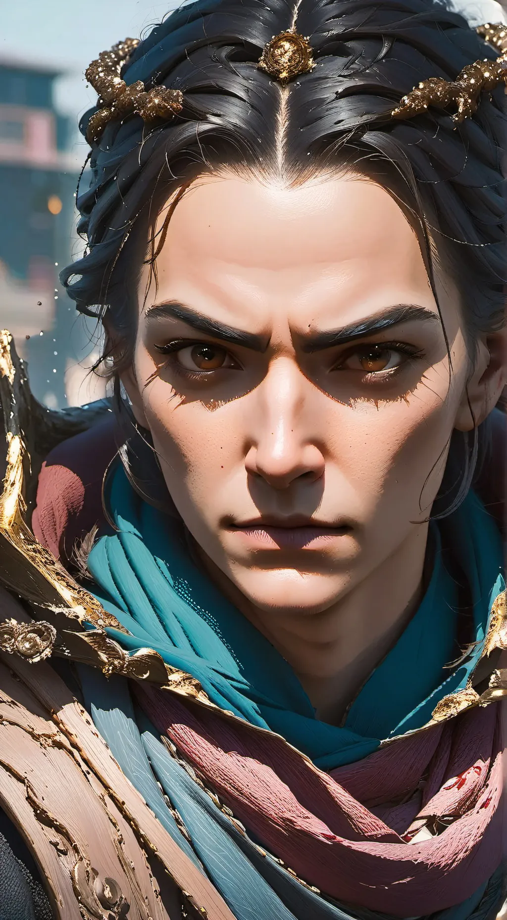 ai character: mean worker  background