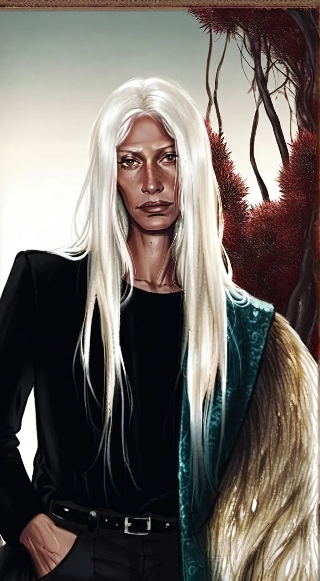 ai character: zesty background