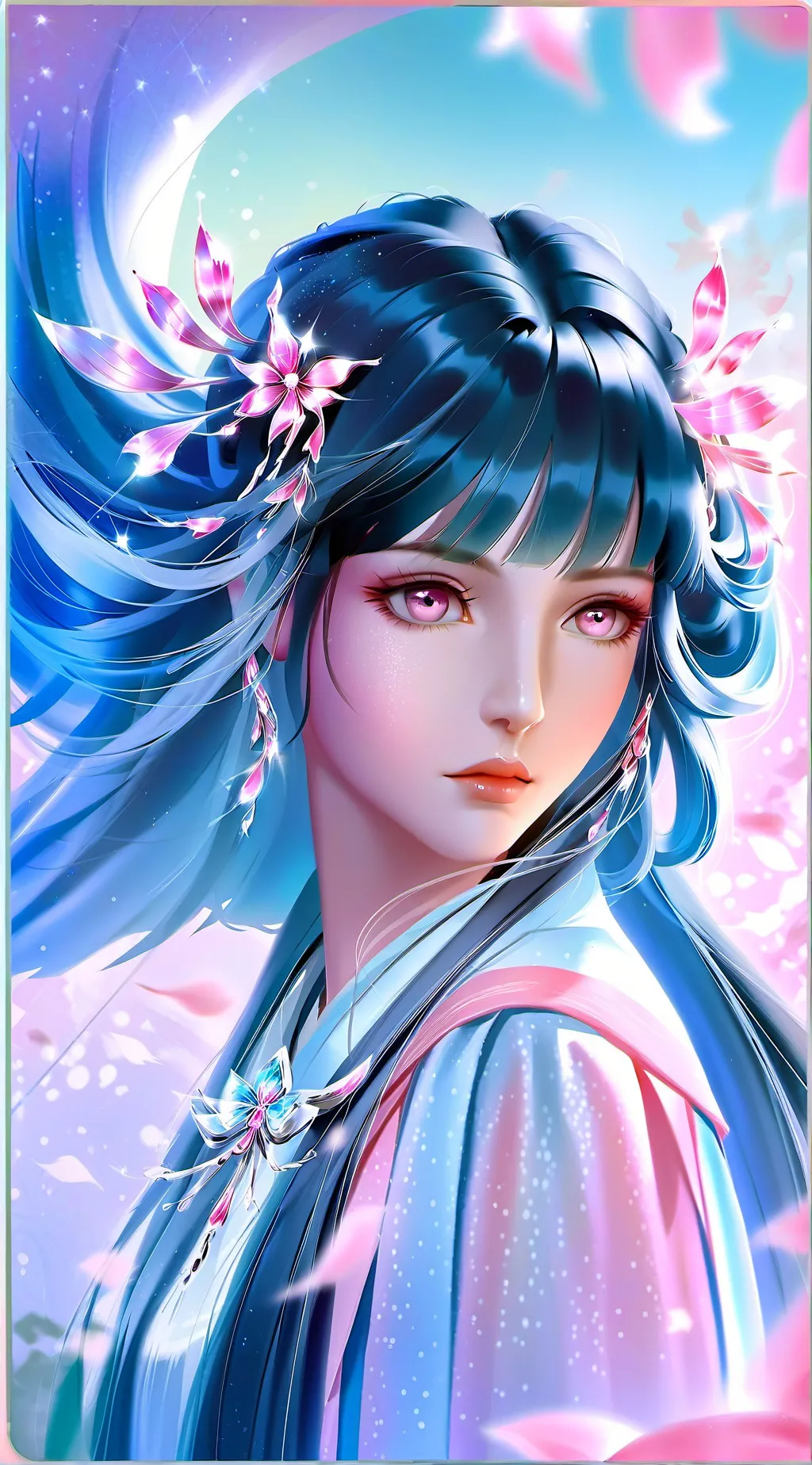 ai character: talkia  background