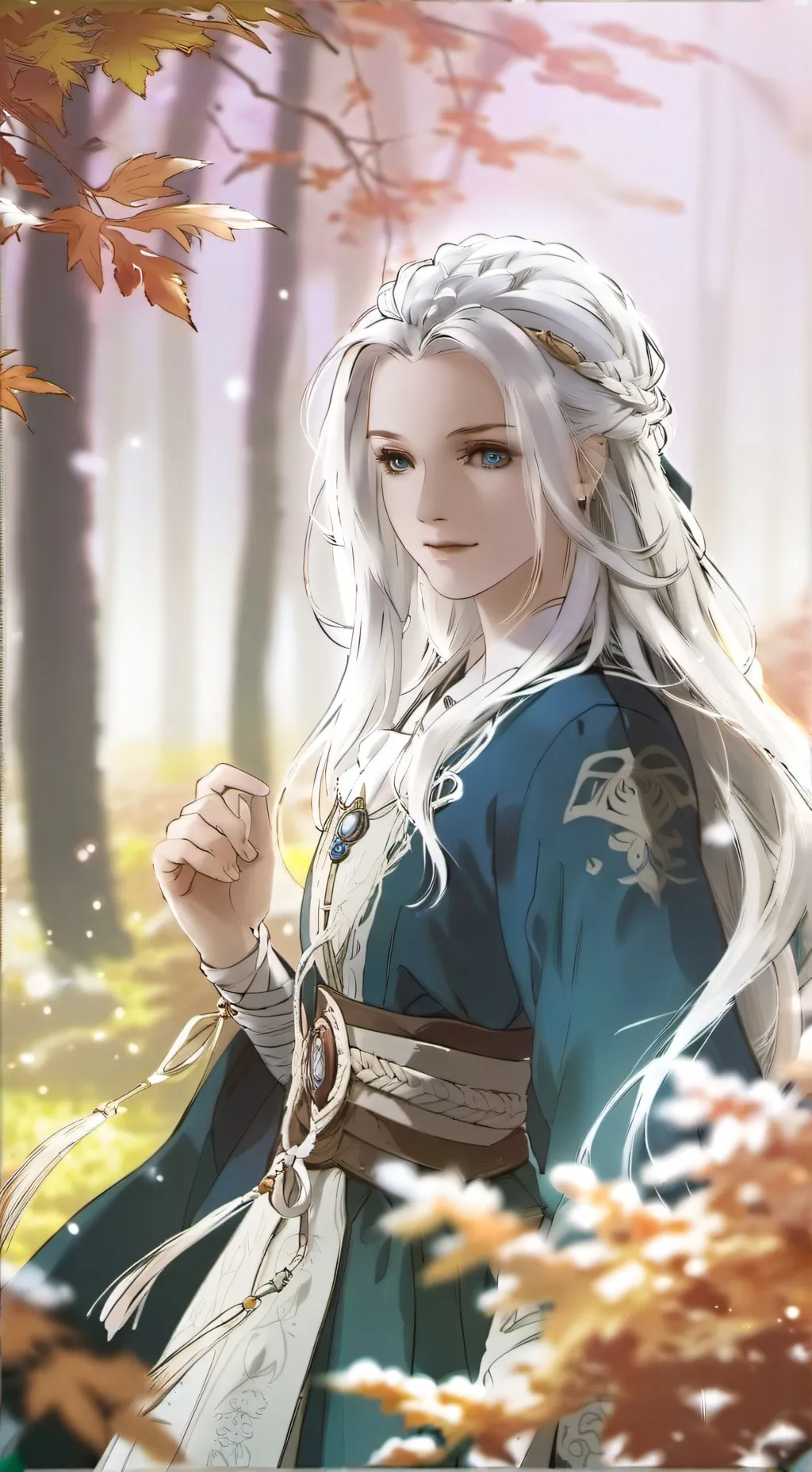 ai character: frieran world background