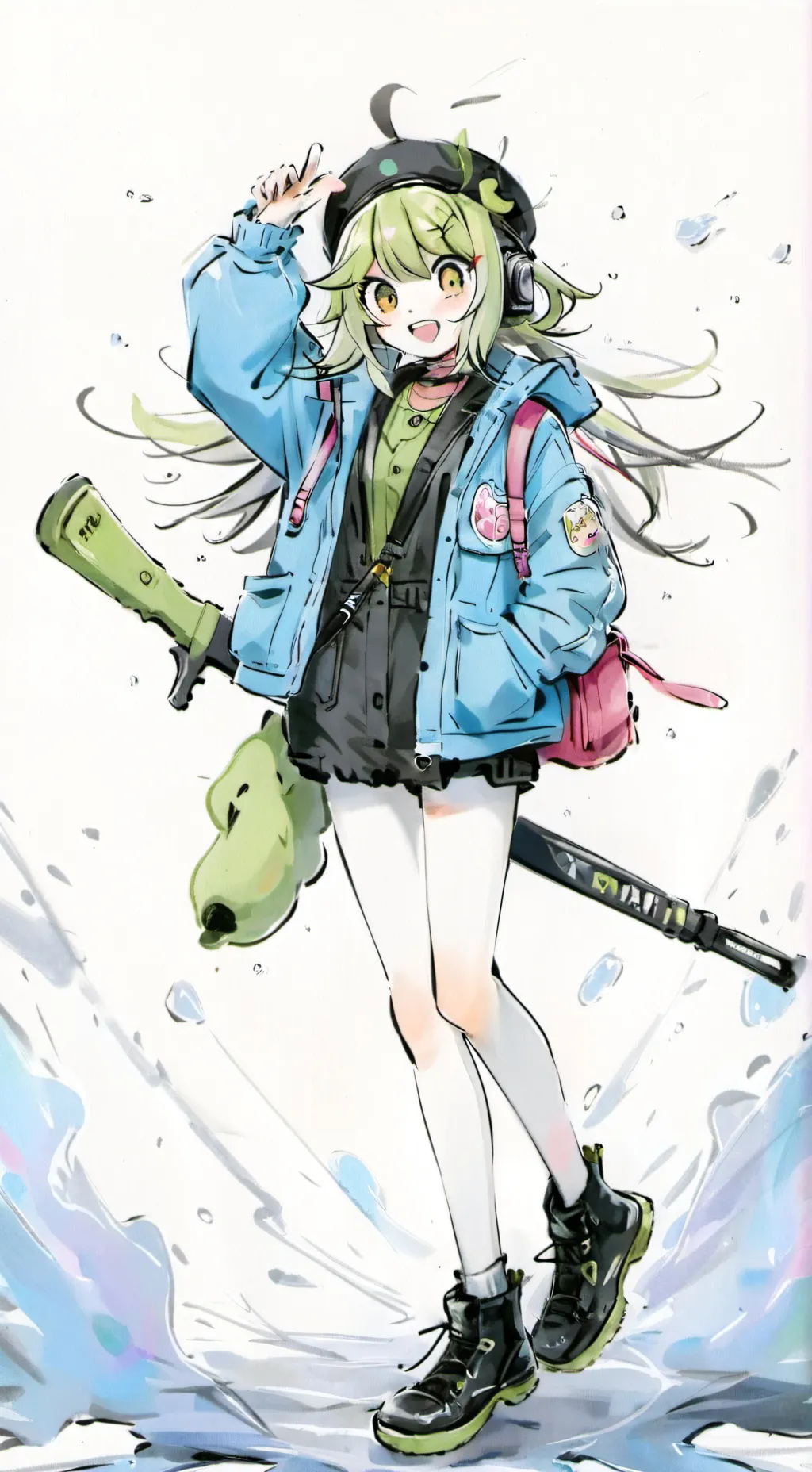 ai character: Emma  background